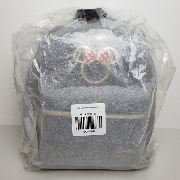 Loungefly Disney Minnie Mouse Icon Mini Backpack - Picture 7 of 8